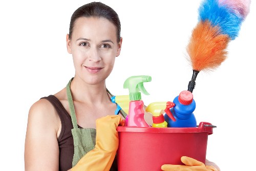 After builders cleaning team removing dust from a Kingston renovated property