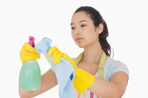 Transparent carpet cleaning quote being reviewed for a Kingston property