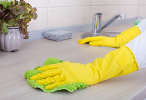 Local Kingston cleaner working in a residential property